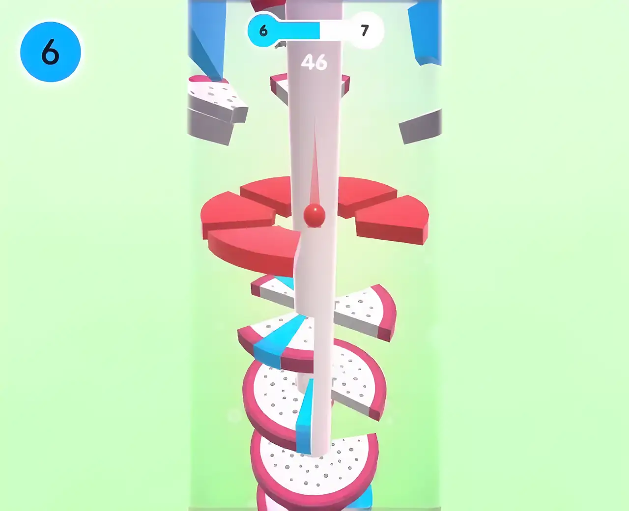 螺旋水果跳跃冒险