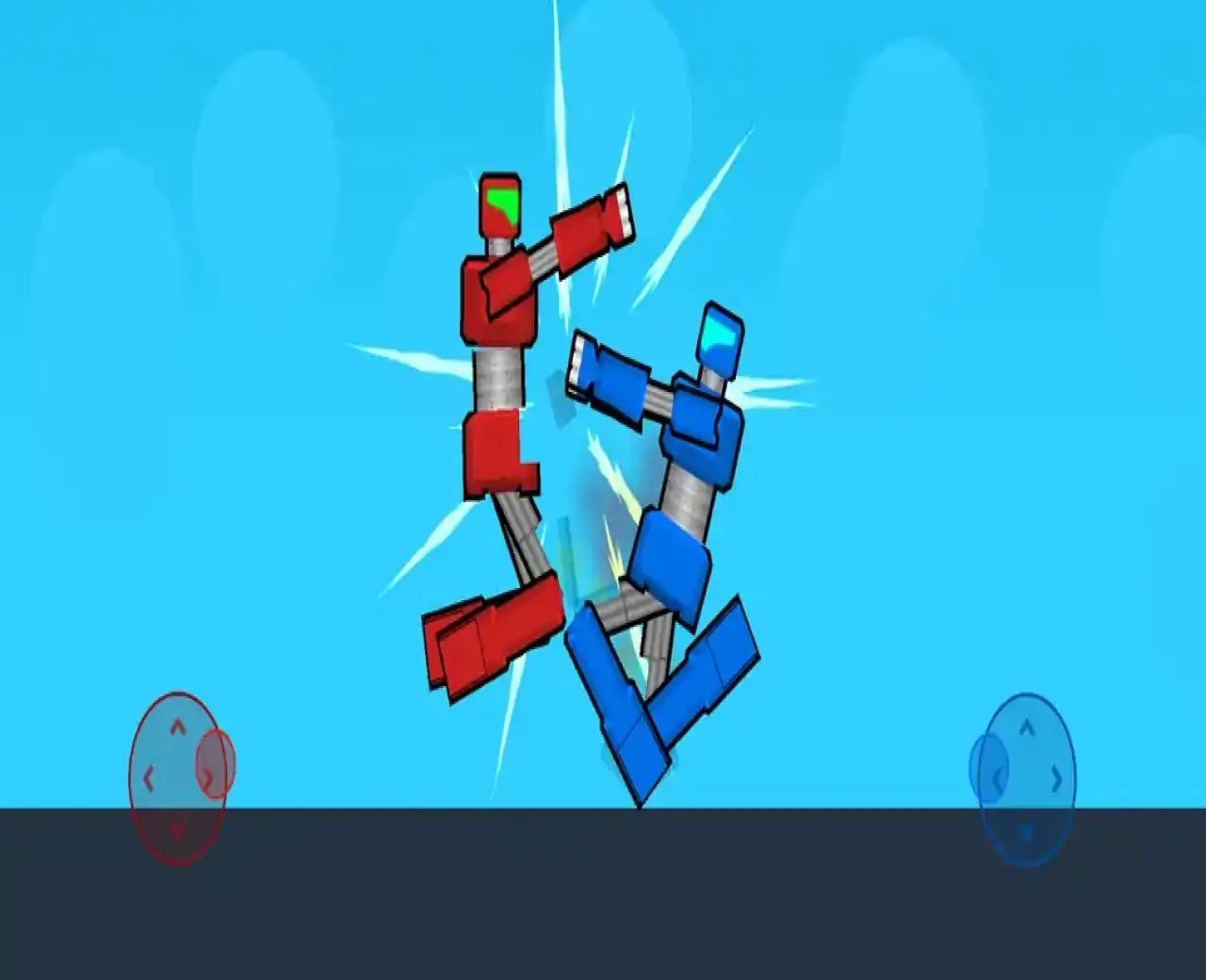 双人游戏：机甲棒斗士