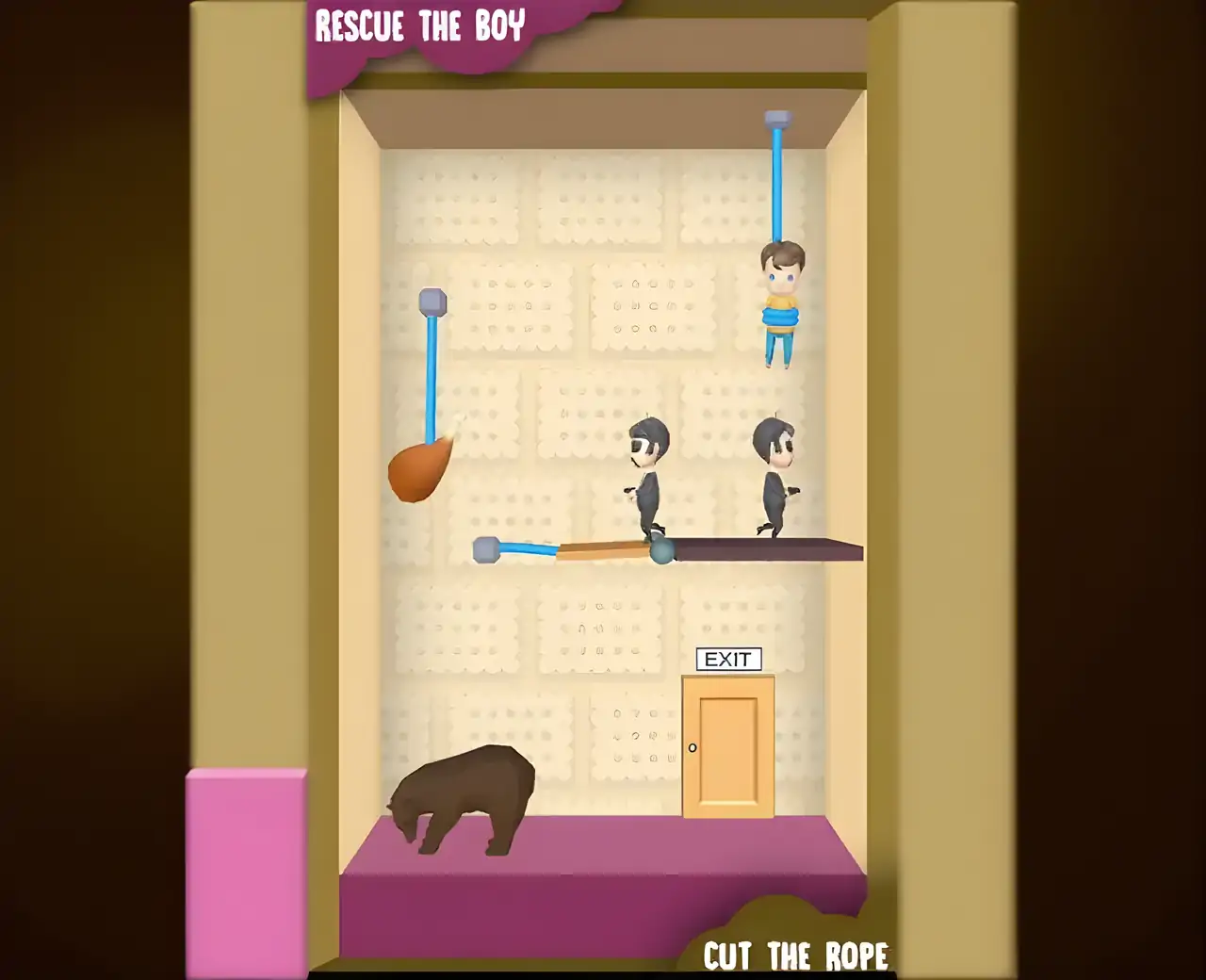 救救我：救援切绳益智游戏