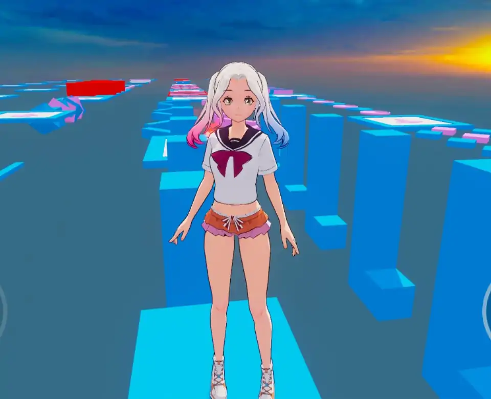 双人酷跑之红蓝对决（可换装）