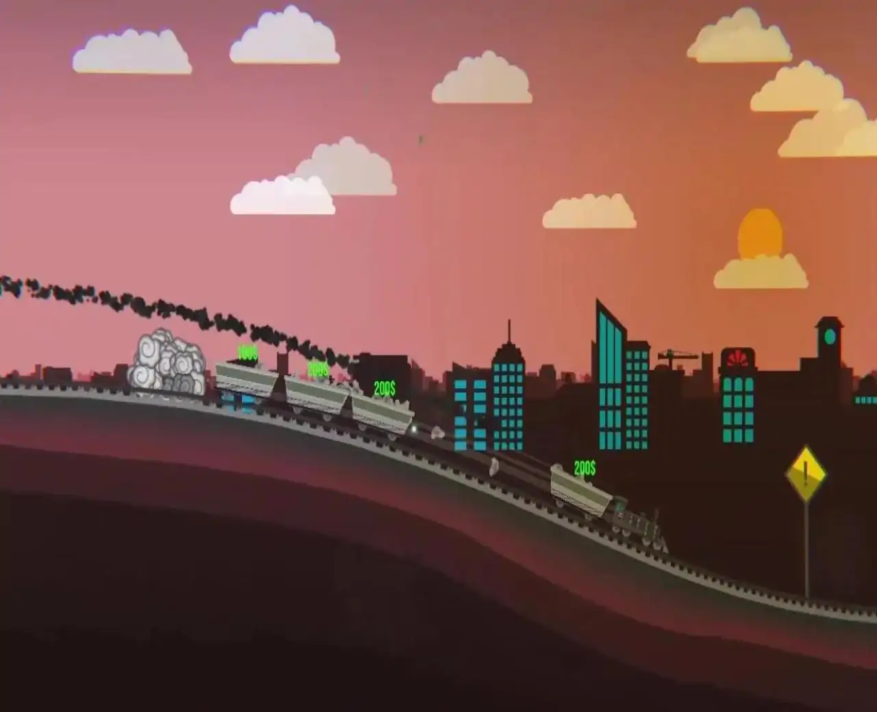 火车跳跃者
