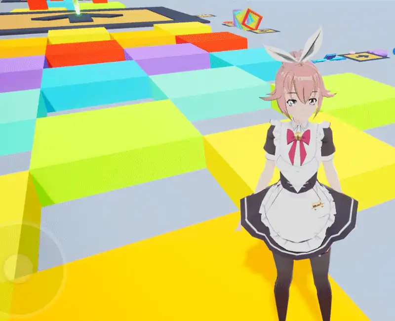 新手彩虹跑酷挑战赛