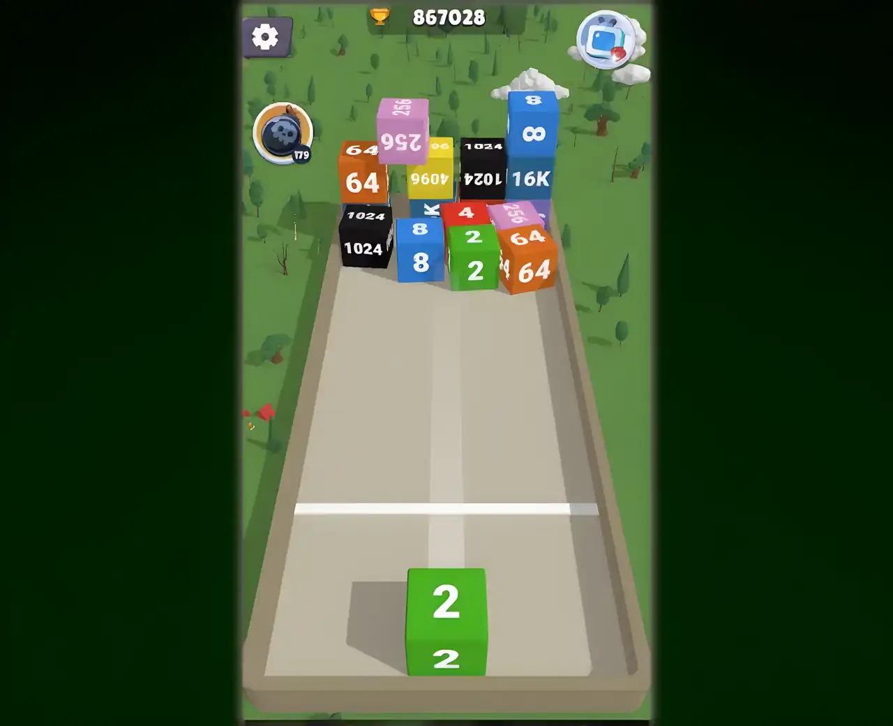 保龄球版2048