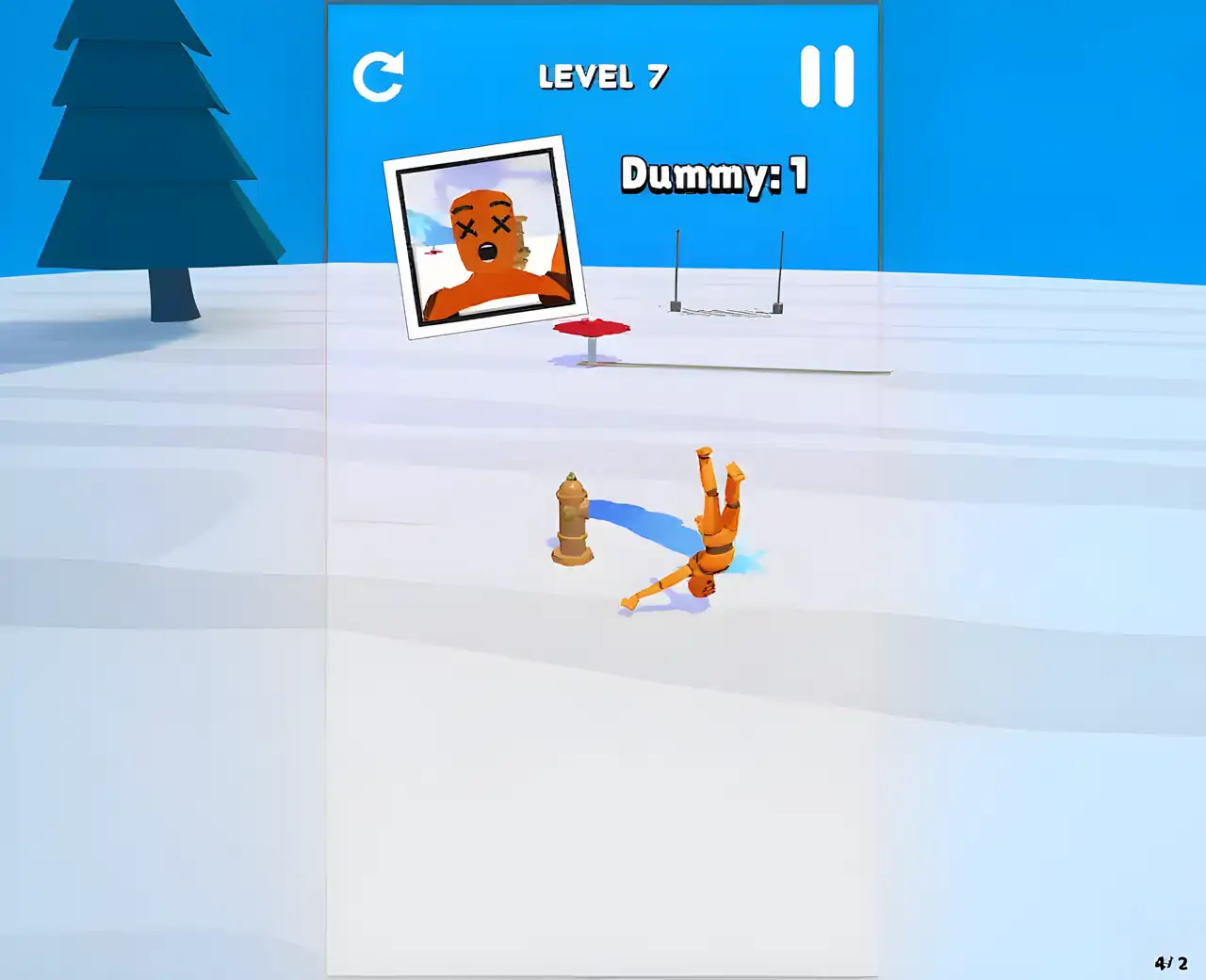 假人的死亡步行