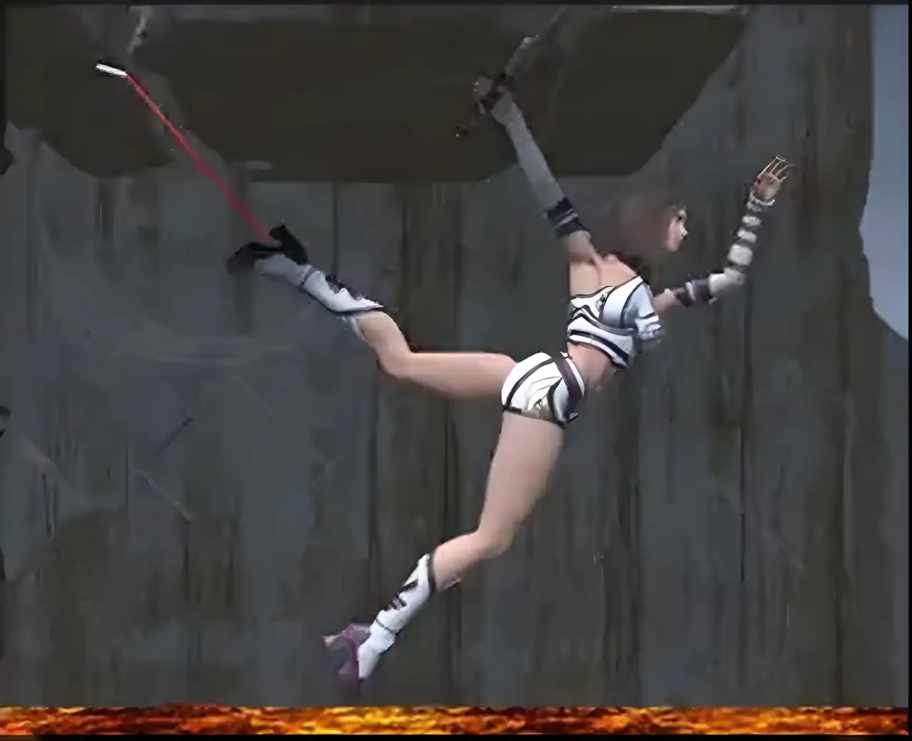 布娃娃女孩：攀岩