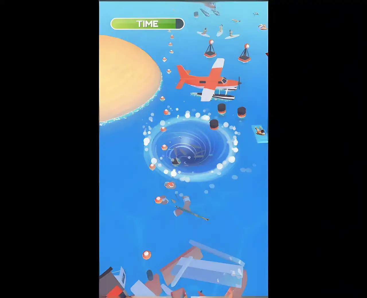 龙卷风摧毁城市