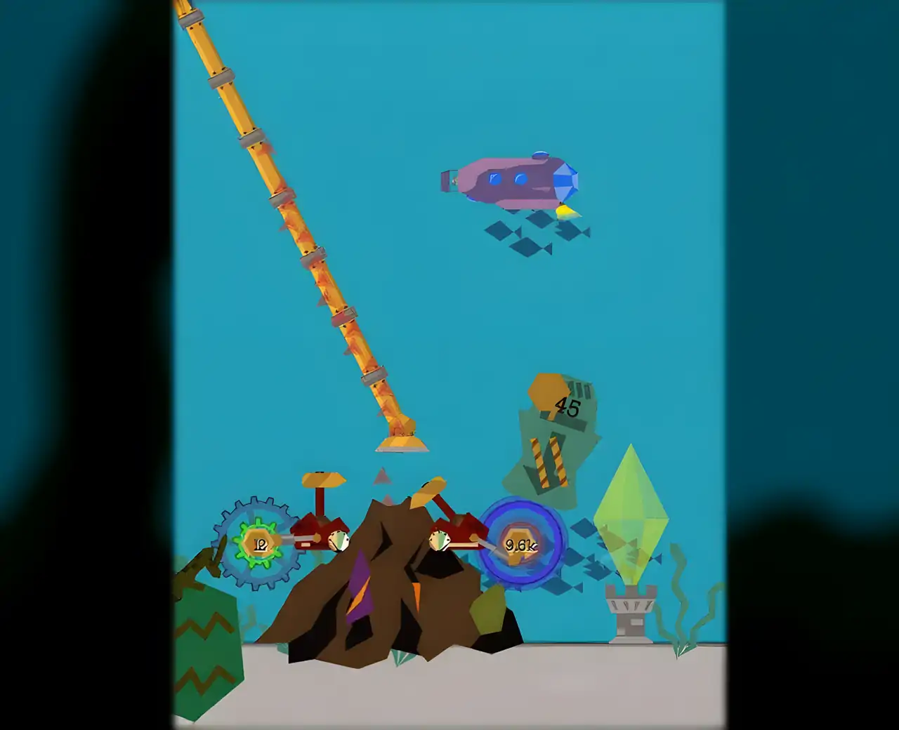 水下工厂：齿轮和潜水艇