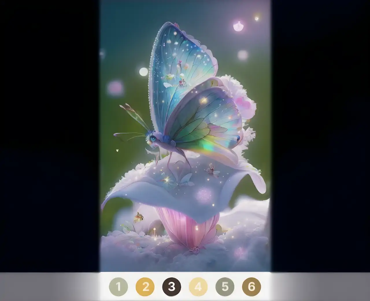 蝴蝶颜色：益智游戏