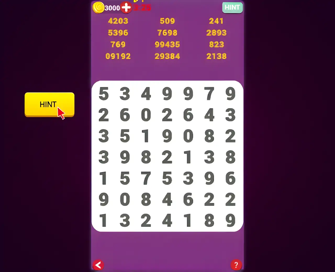 号码搜索免费拼图