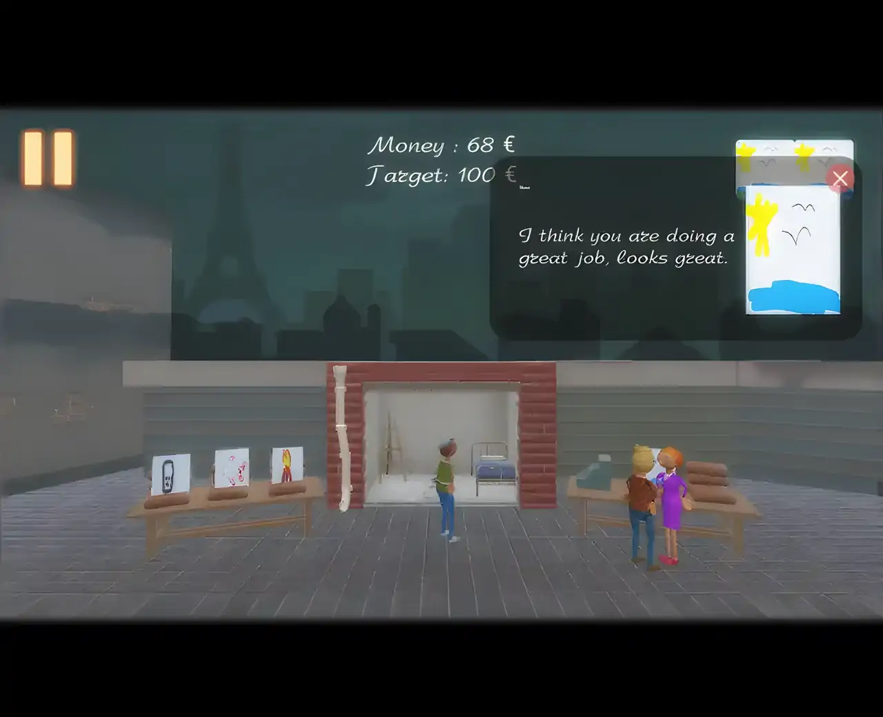 落魄画家模拟器