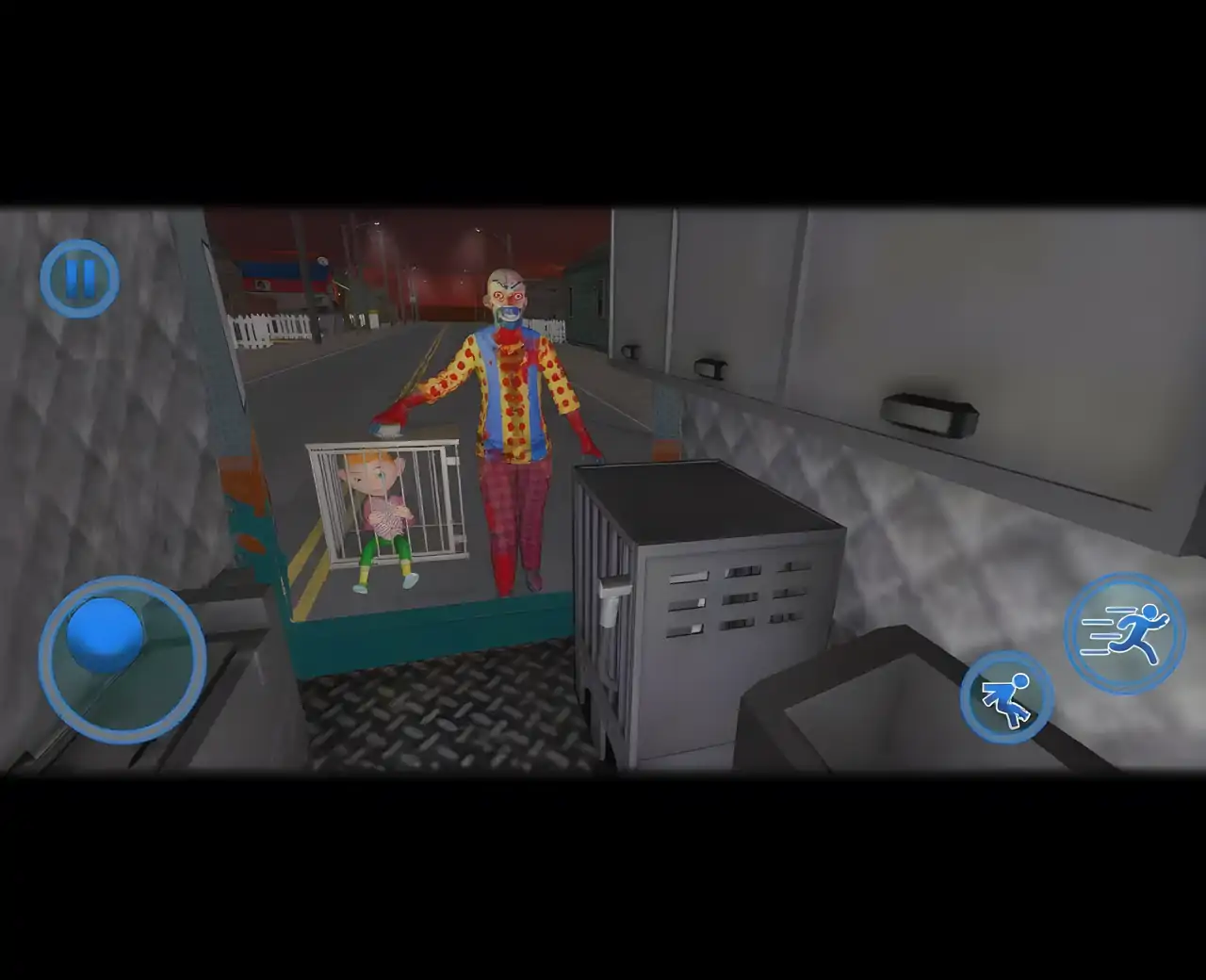 可怕的小丑邻居逃脱