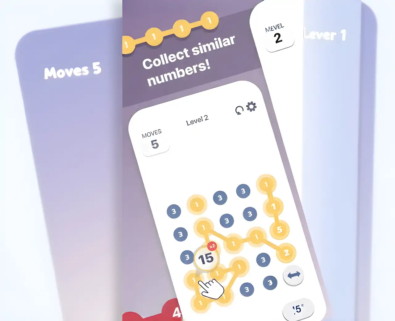 点：数字匹配游戏