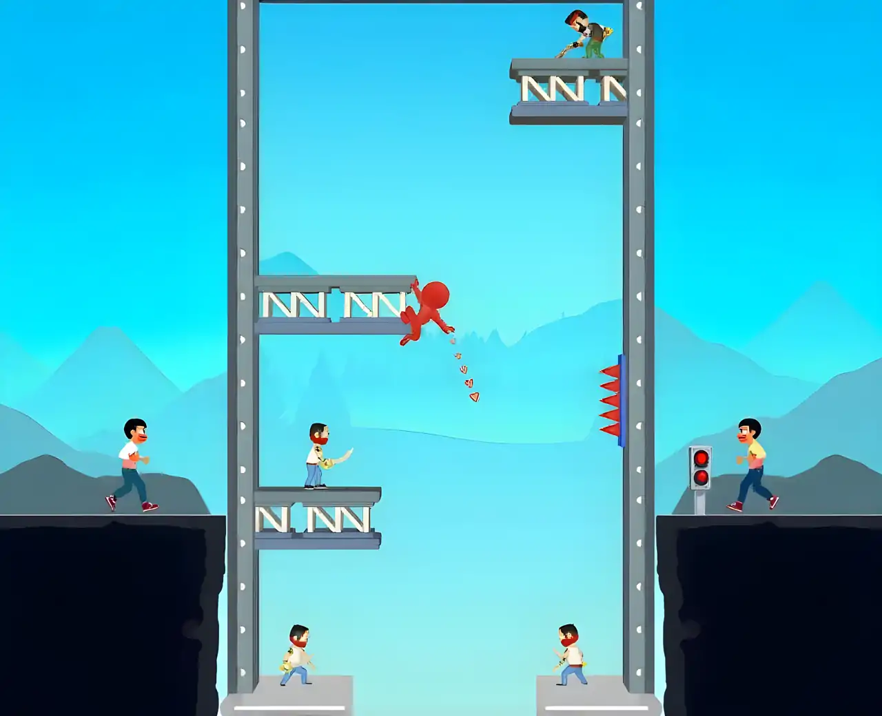 网络对战3D：摇摆人