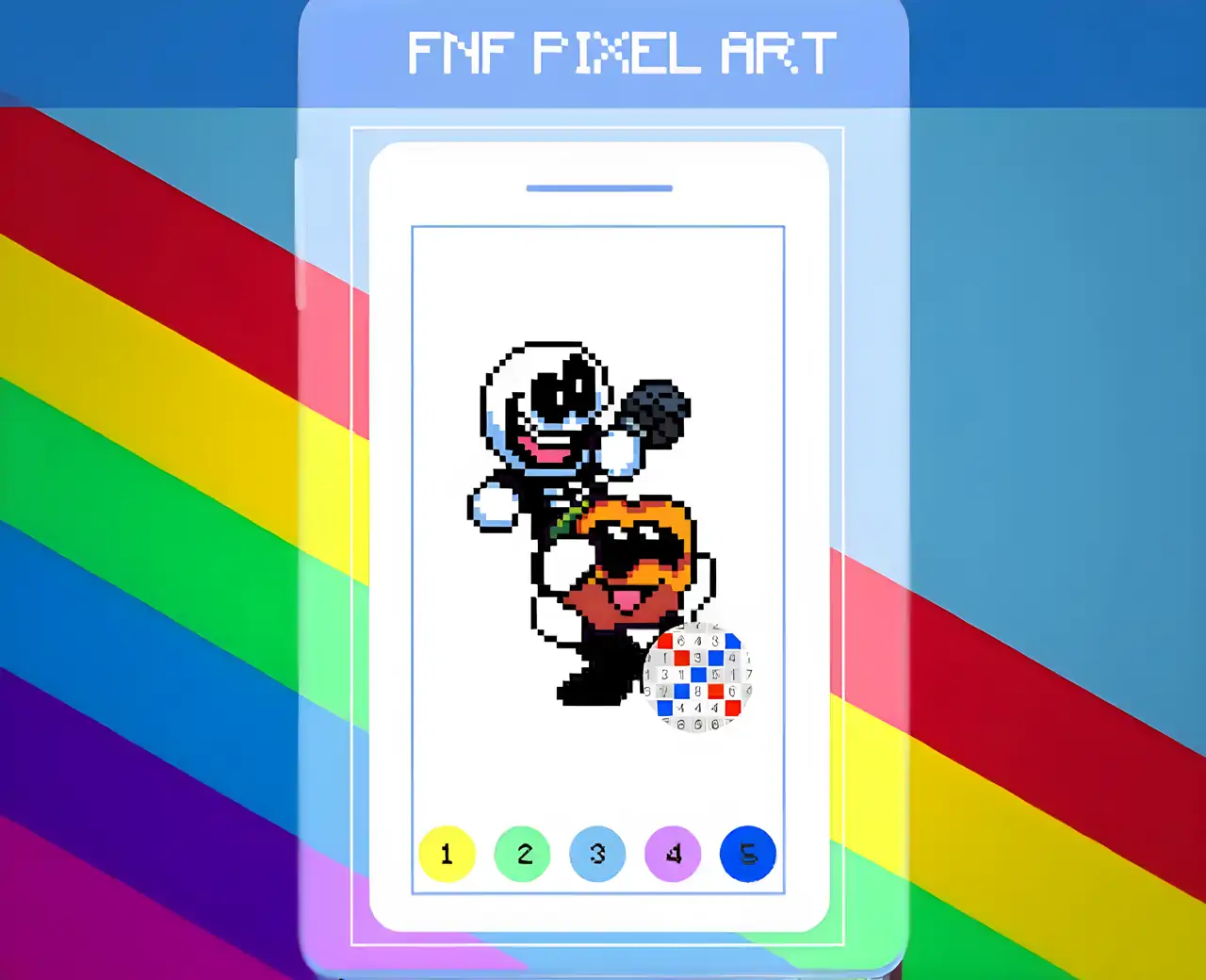 FnfVs呃星期五像素艺术之夜周