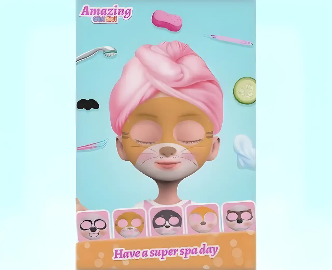 公主化妆装扮,女孩装扮游戏