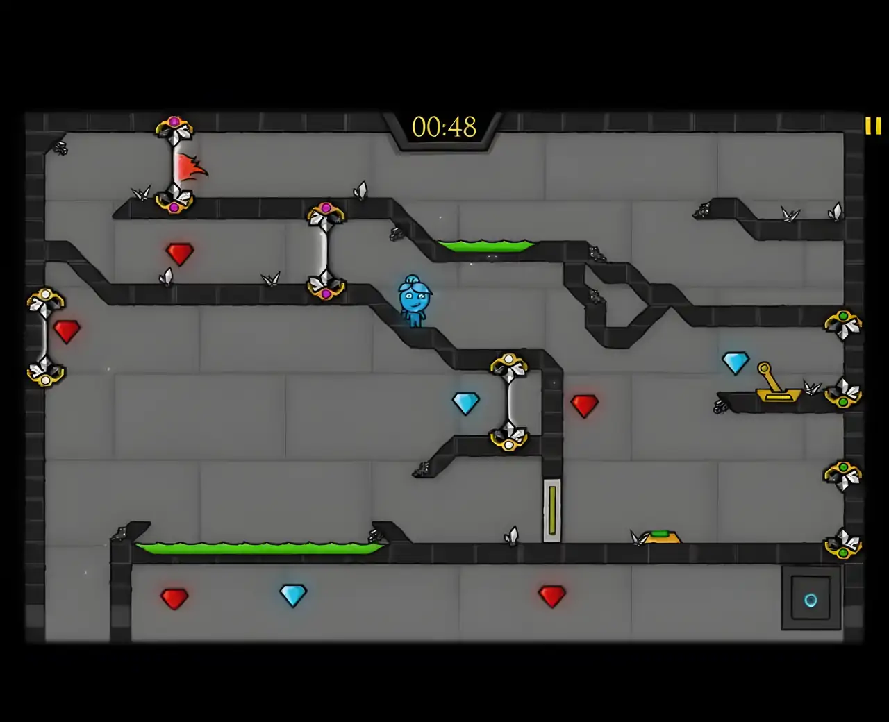 森林冰火人：水晶神庙