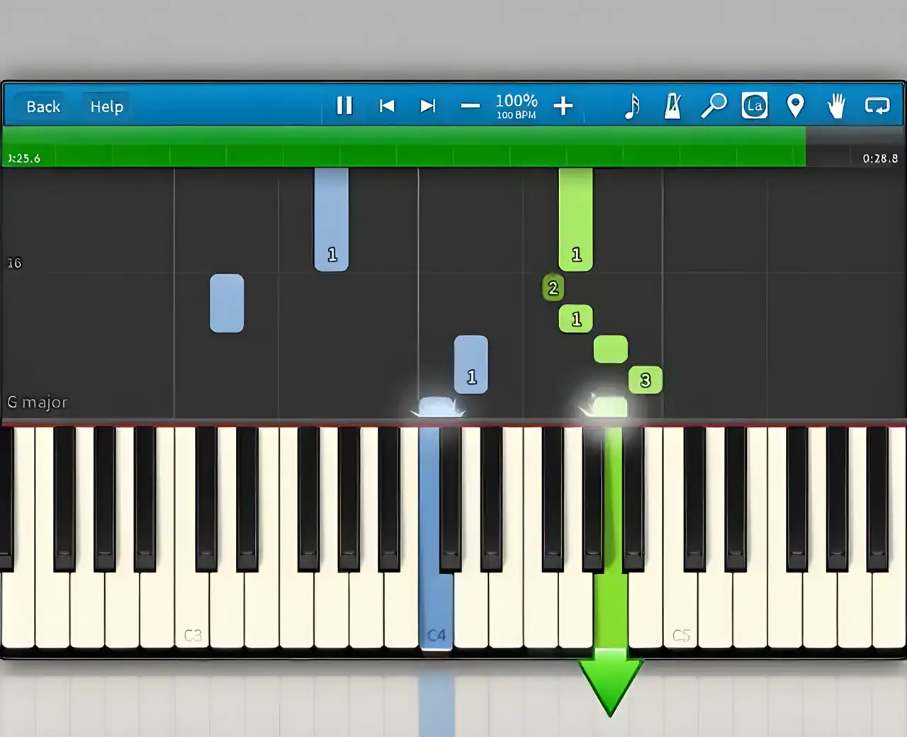 虚拟钢琴（Synthesia）