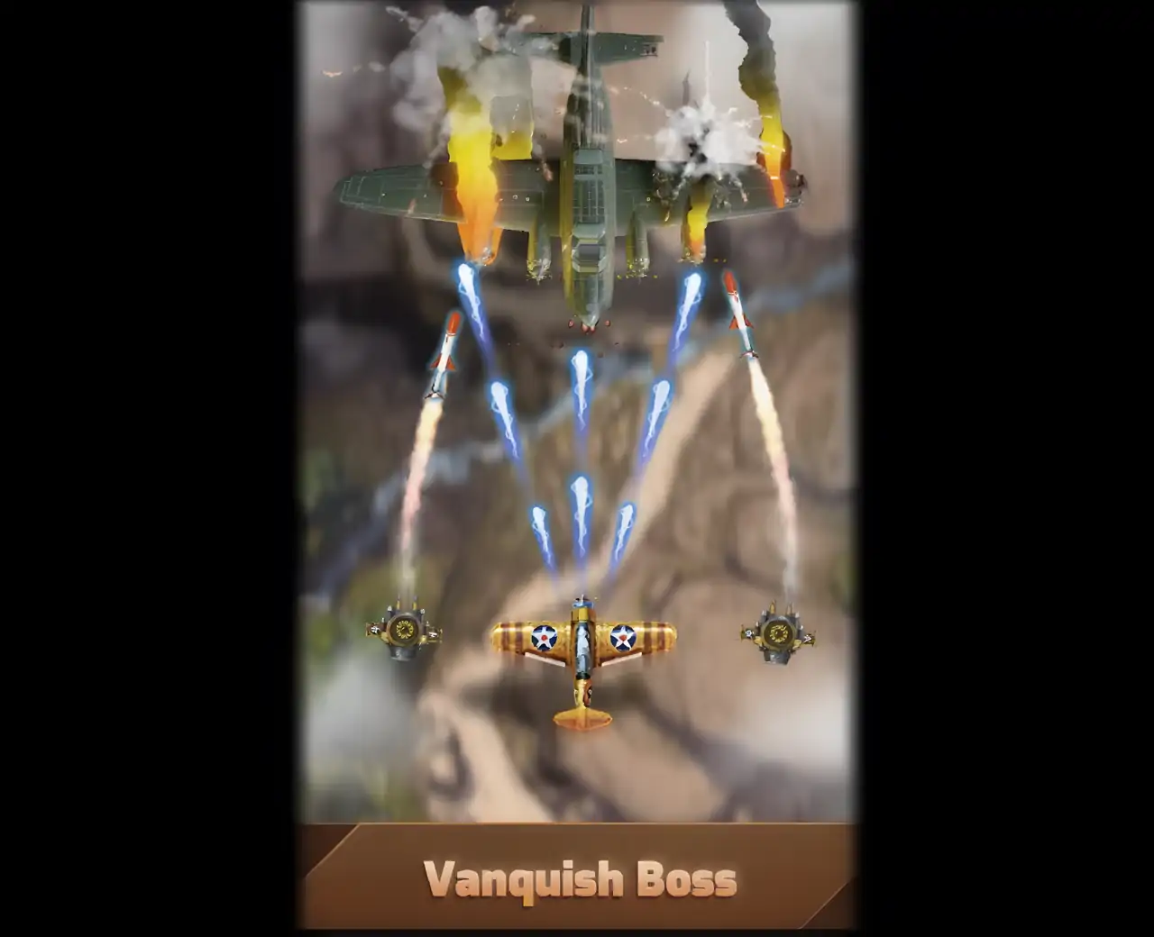 天空入侵者：第二次世界大战射击游戏