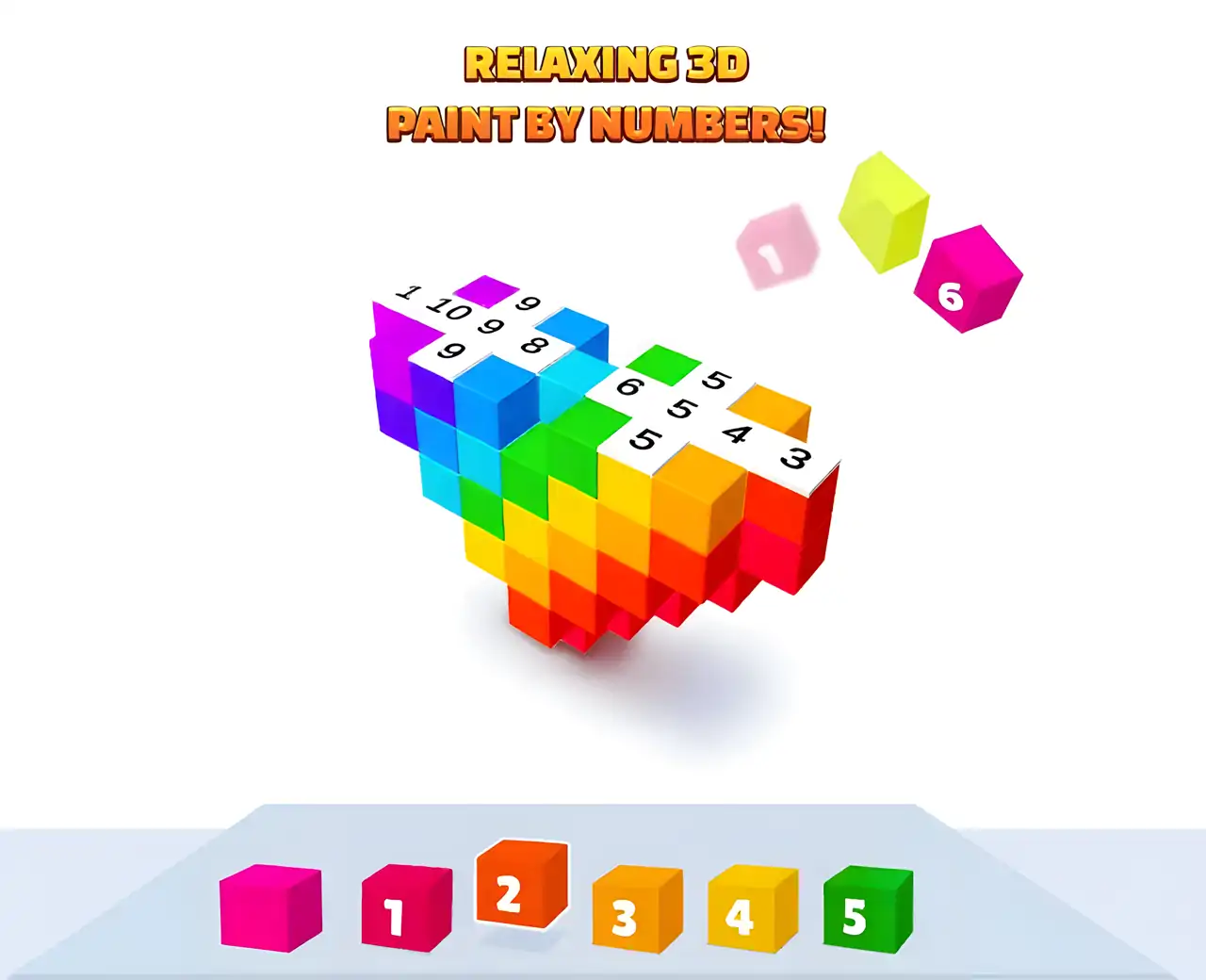 按数字着色：3D体素艺术