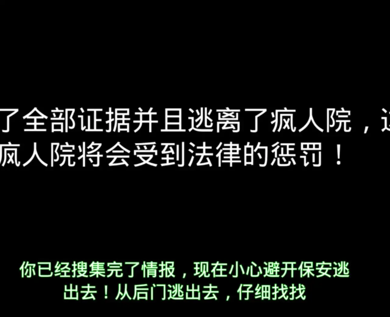 逃离疯人院