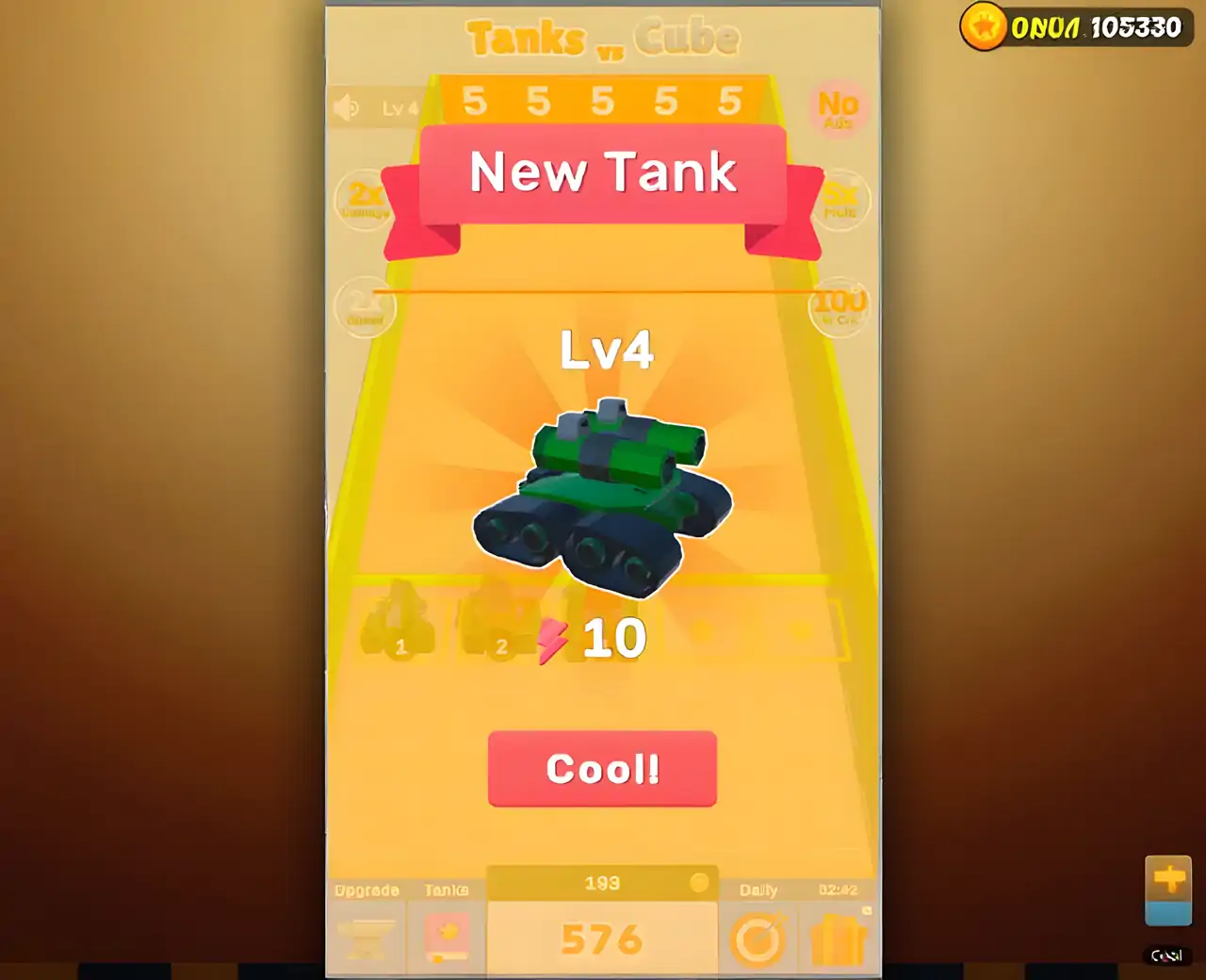 坦克大战立方体:合并射手