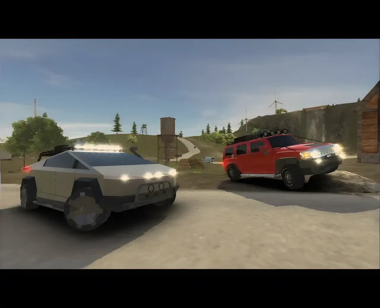 真正的越野四驱车