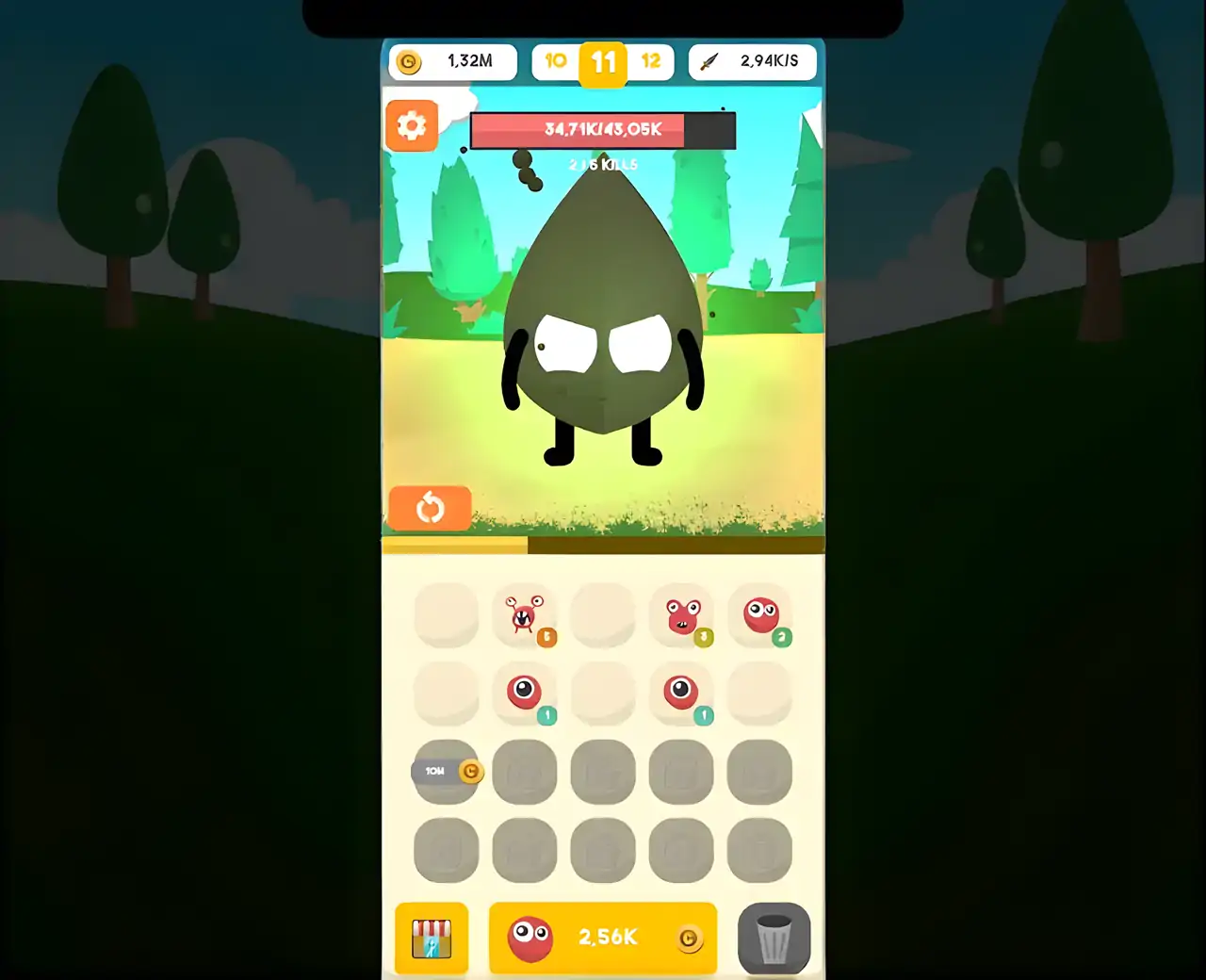 合并怪物-放置游戏