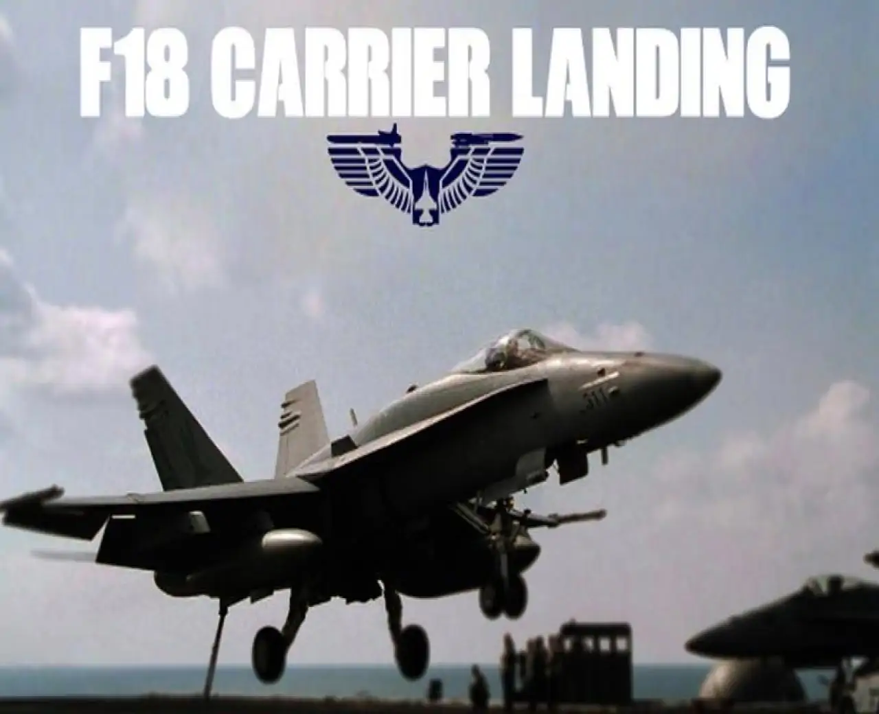 F18 Carrier Landing