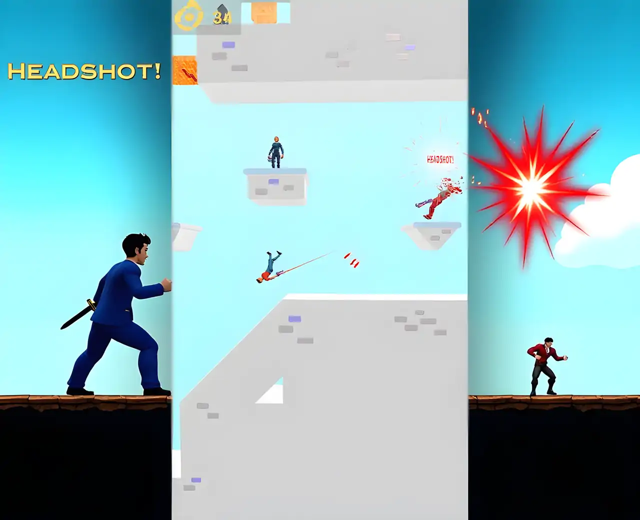 慢动作射击游戏