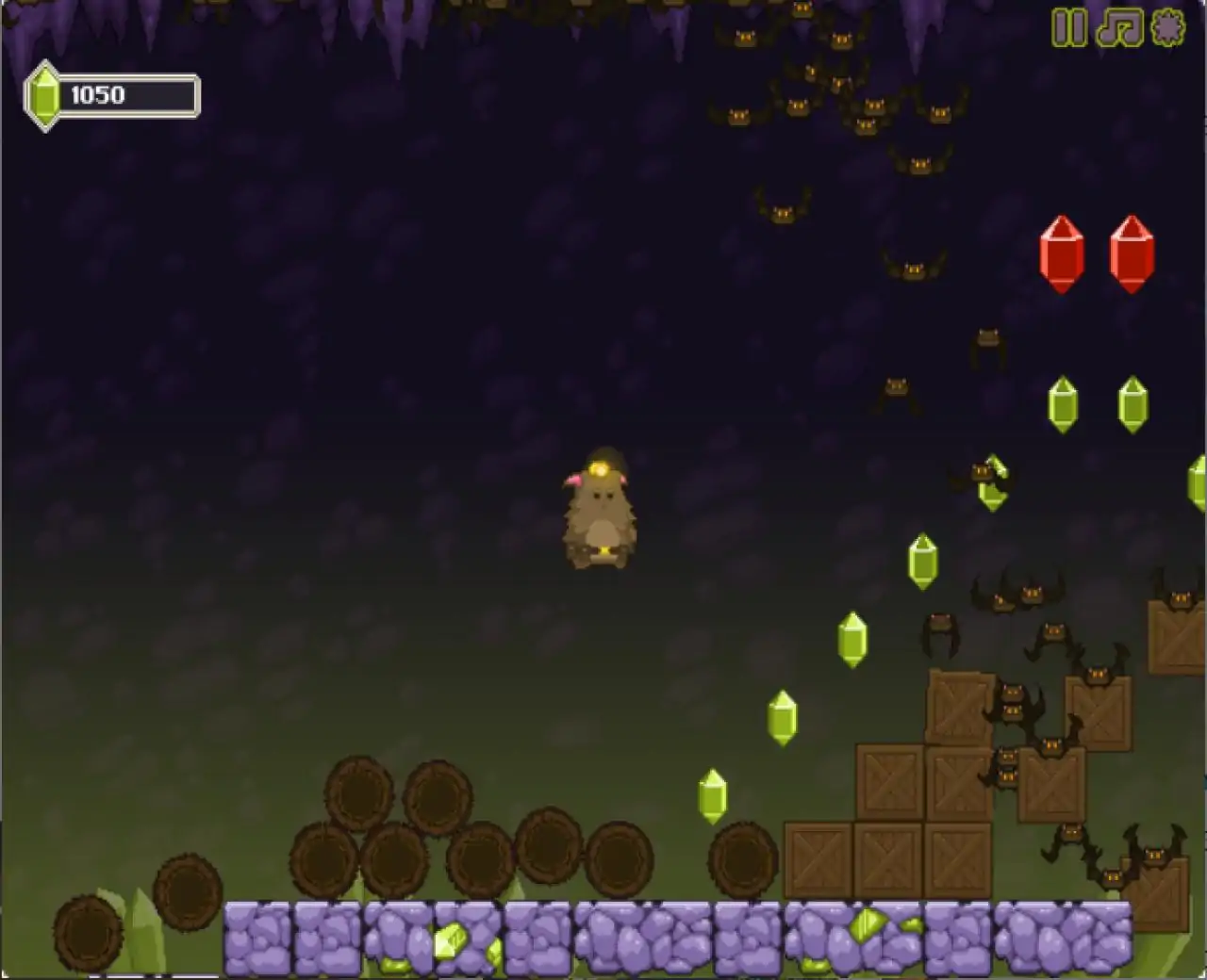 胖胖猫山洞大闯关