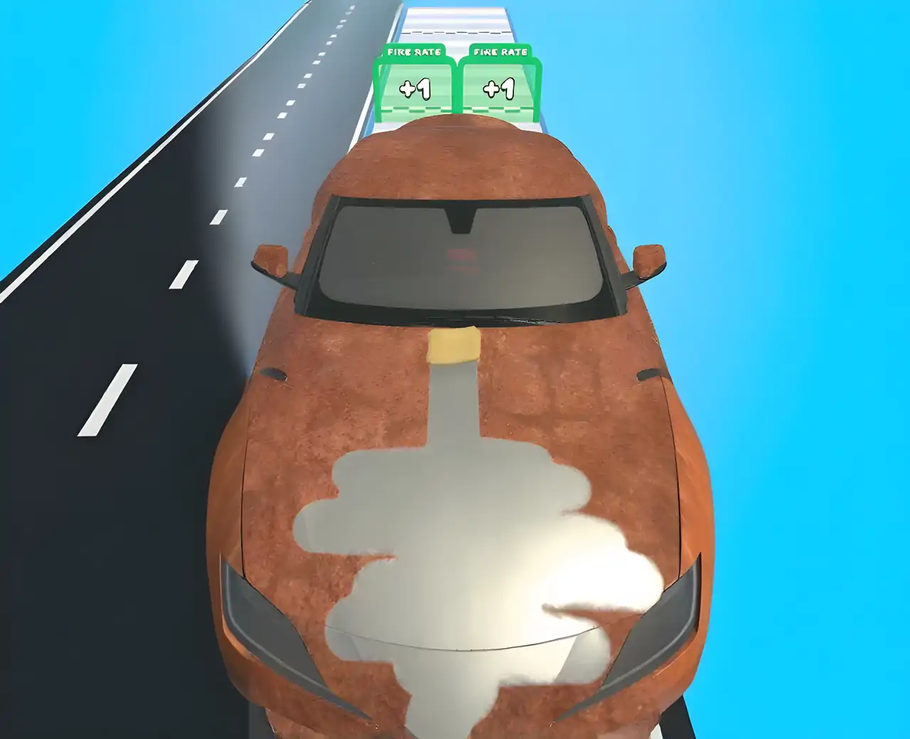 生锈的汽车跑