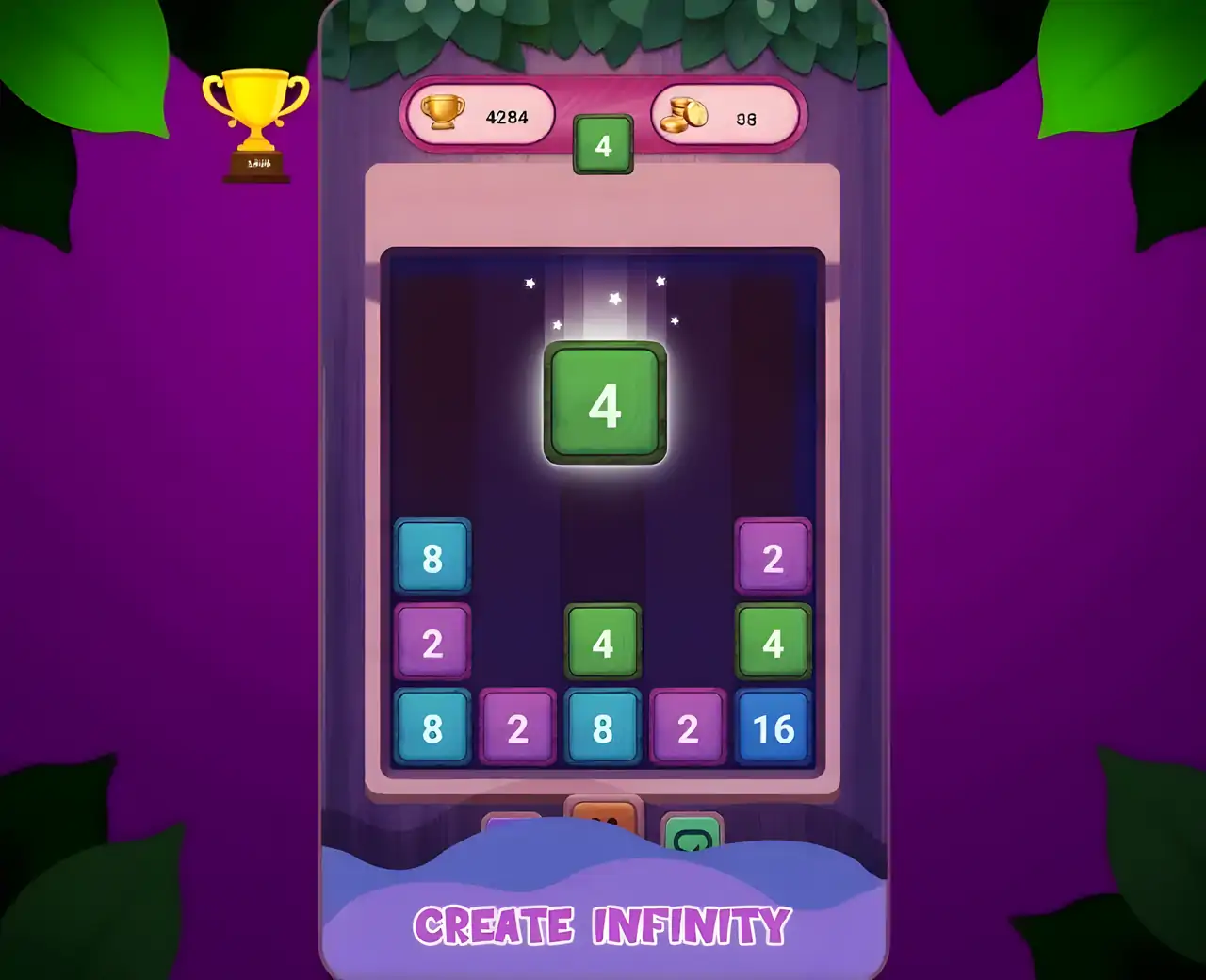 合并数字谜题-4Brain