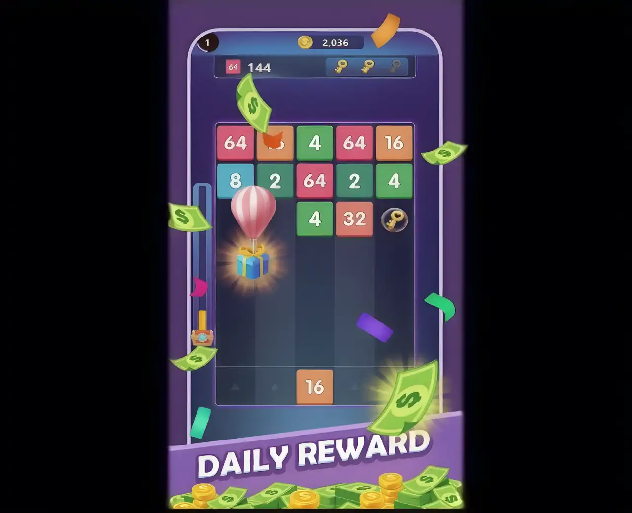 魔术射击游戏2048:获奖奖