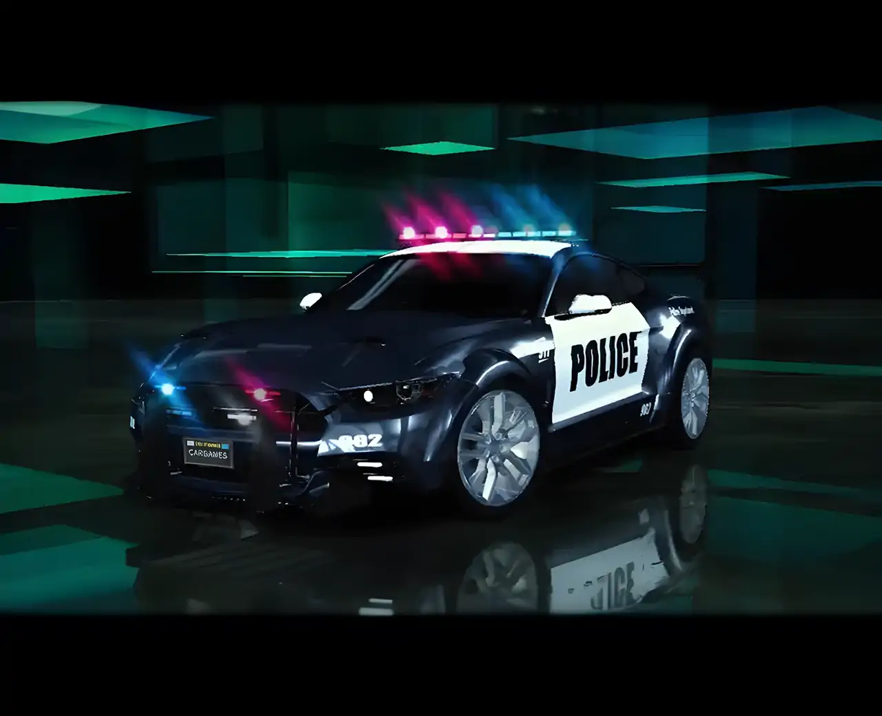 警车停泊及驾驶