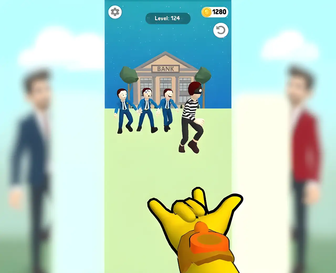 缠结陷阱-强盗猛击