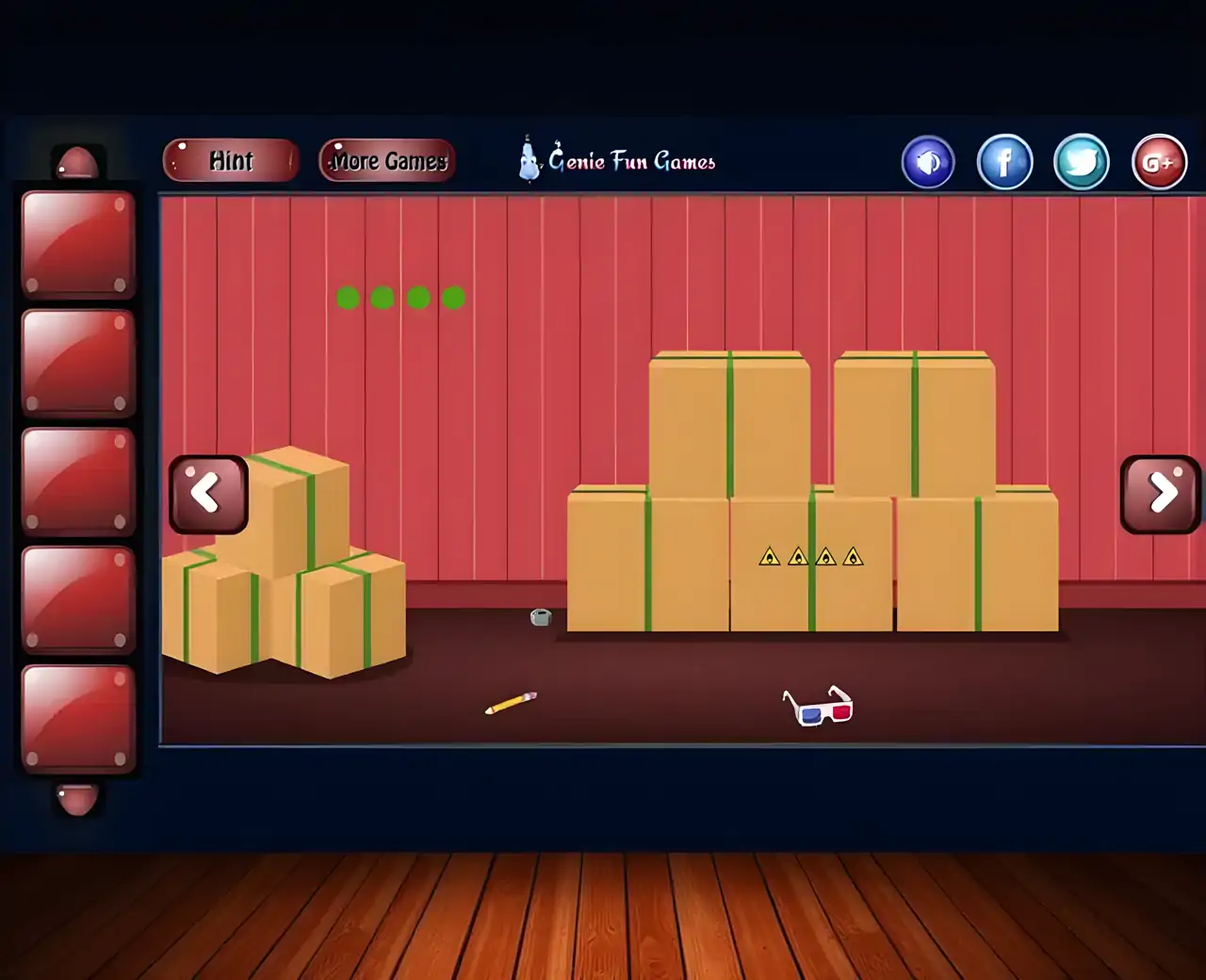 精灵装载集装箱逃生