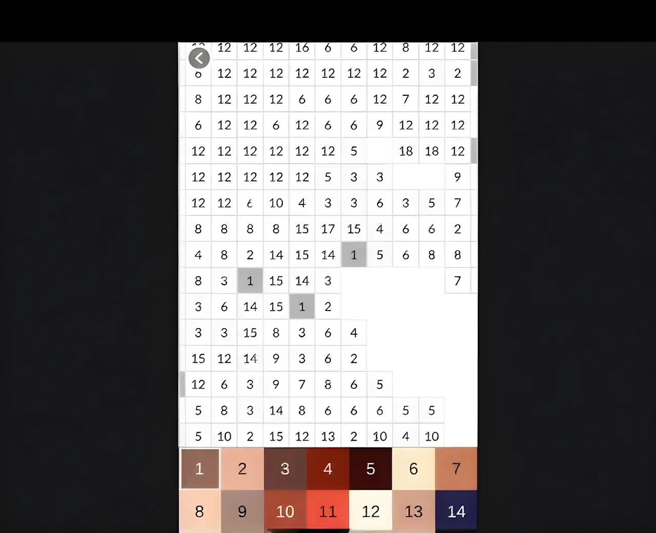 Genshin按数字像素着色