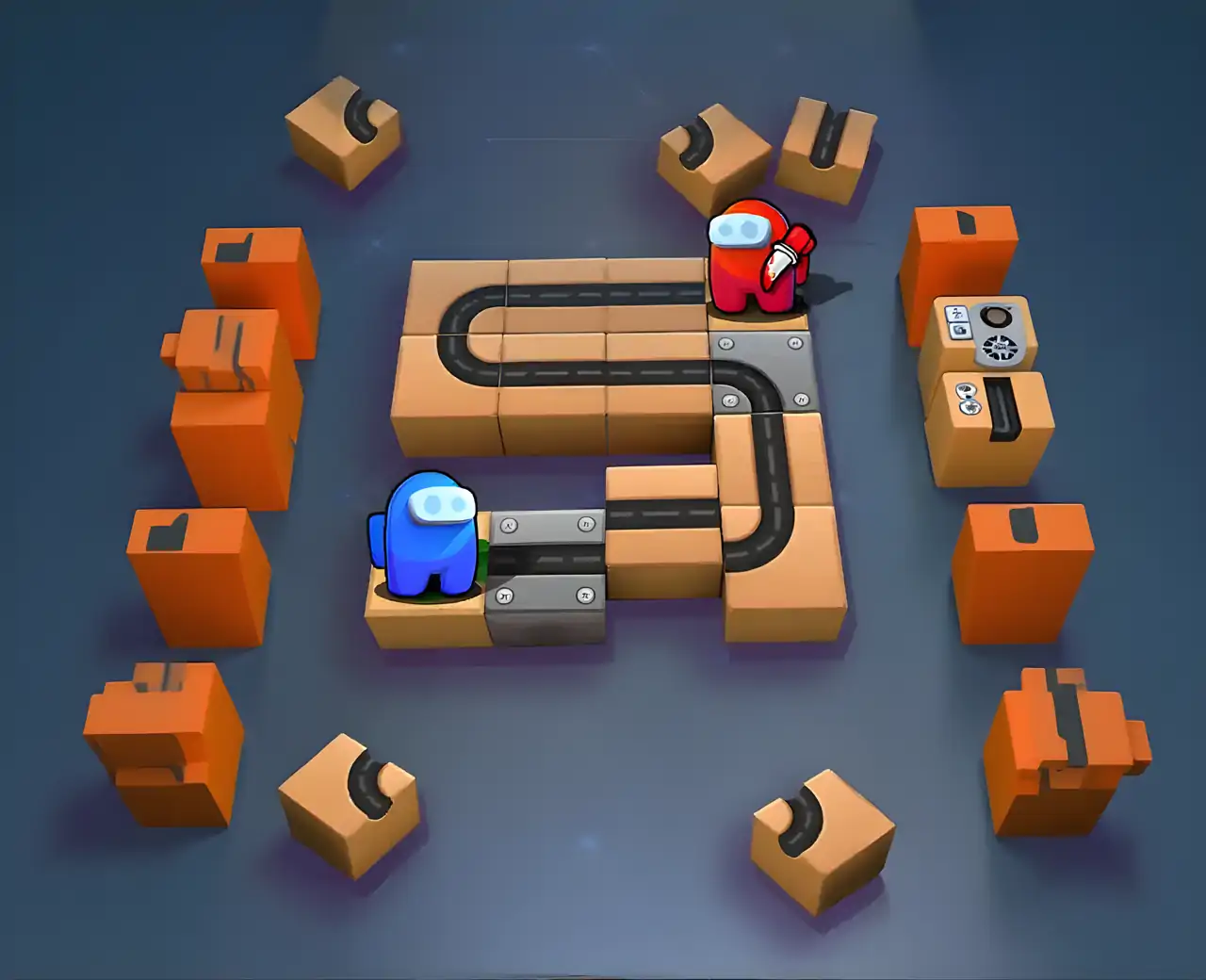 冒名顶替者之路：幻灯片拼图