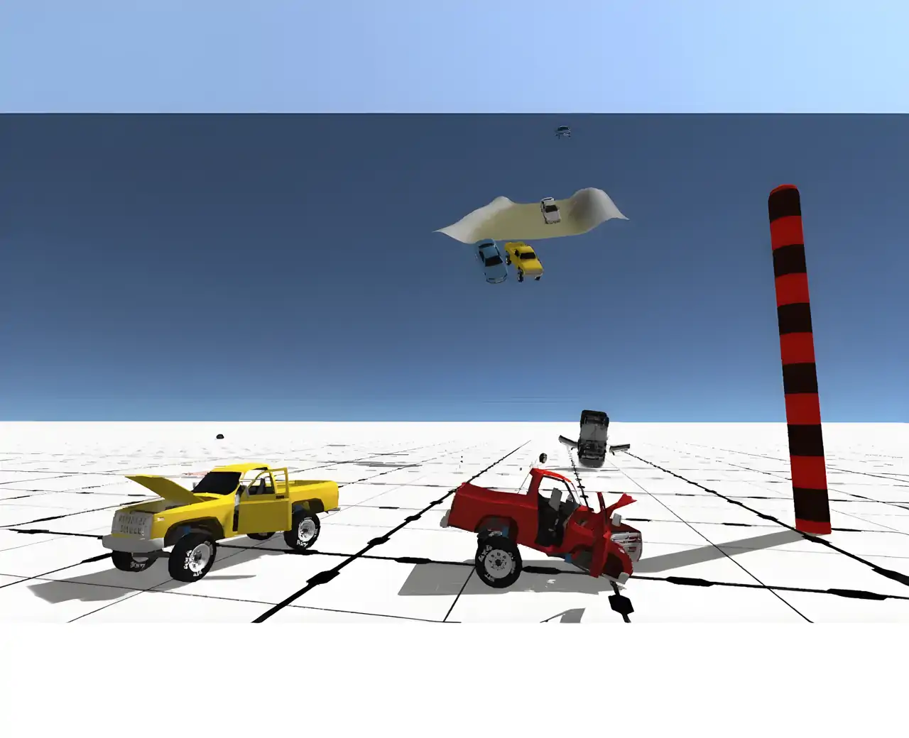 汽车碰撞测试模拟器