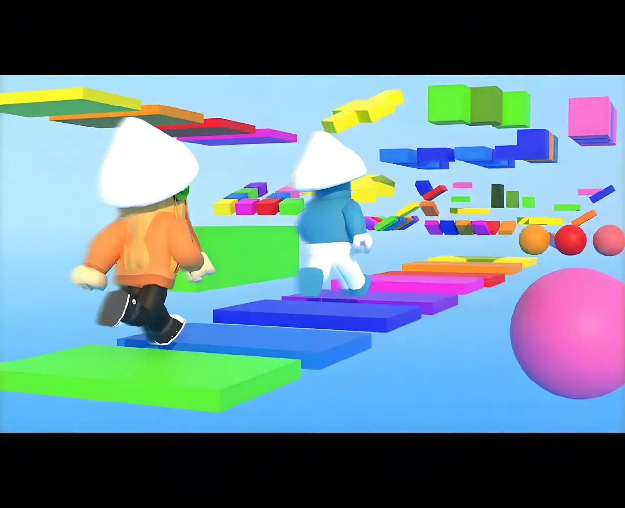 跳跃:块状天空挑战