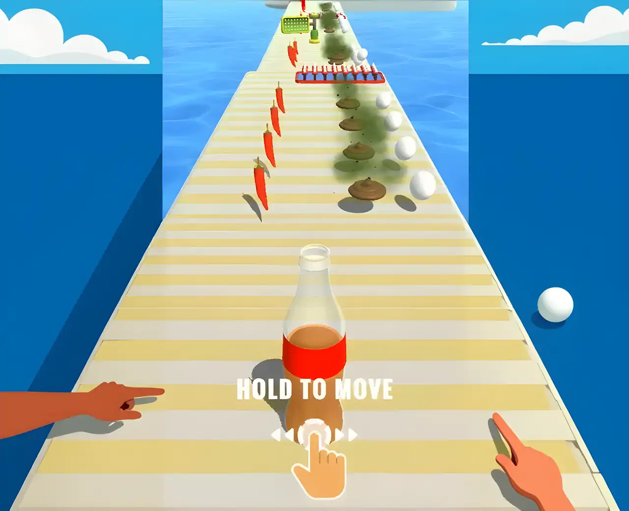 运行瓶:混合并摇匀