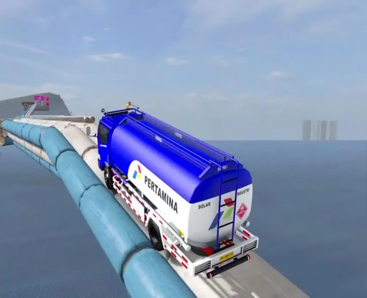 摇摇晃晃的油罐车模拟器