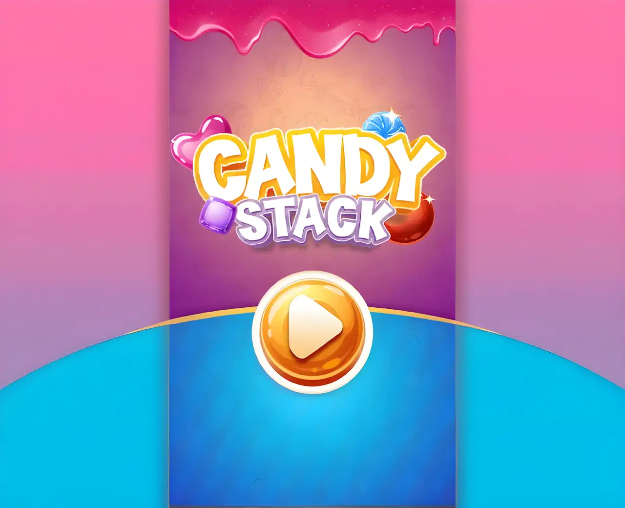 糖果堆-甜蜜裂纹