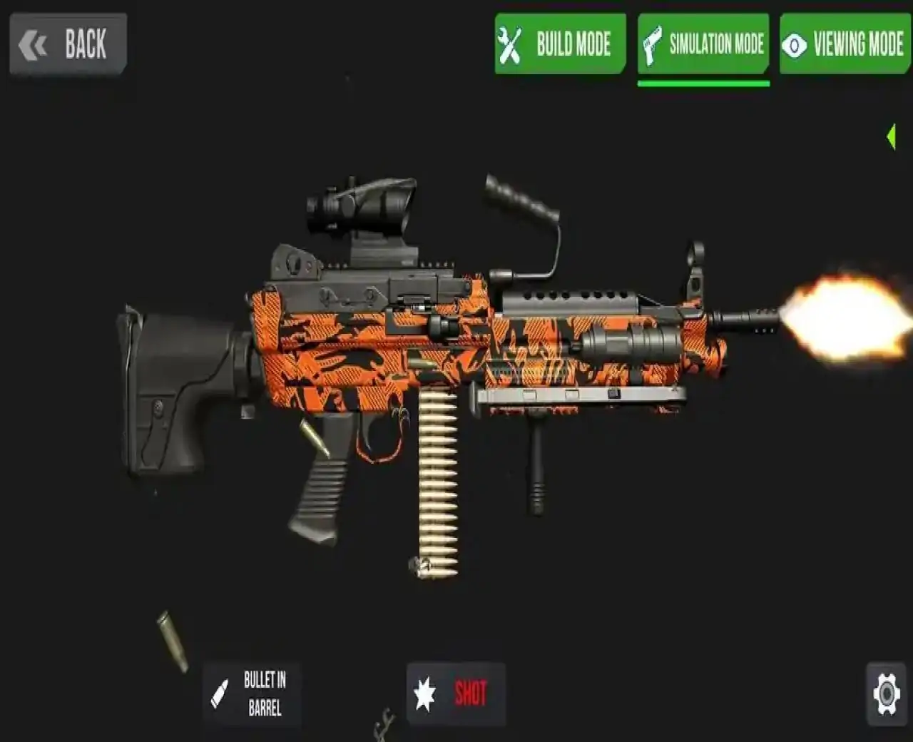 定制枪模拟器3D