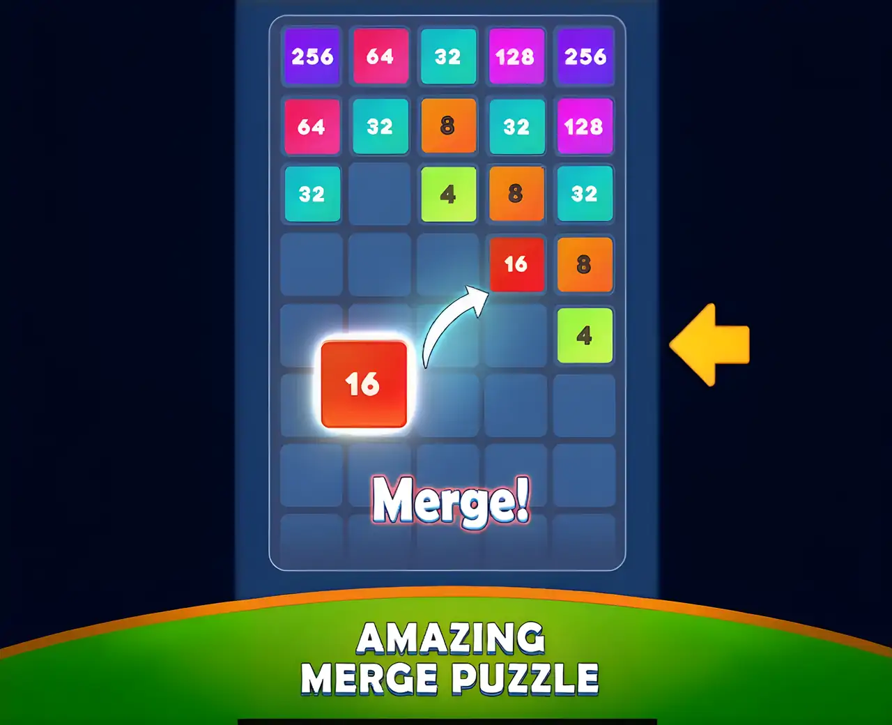 Merge2048:数字合并游戏