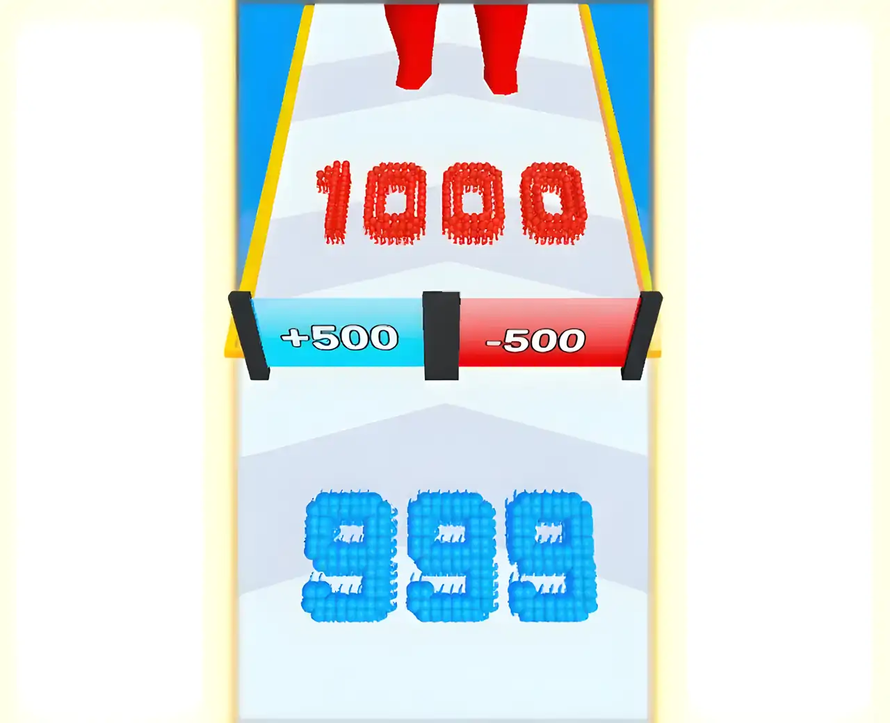 人群编号运行3D