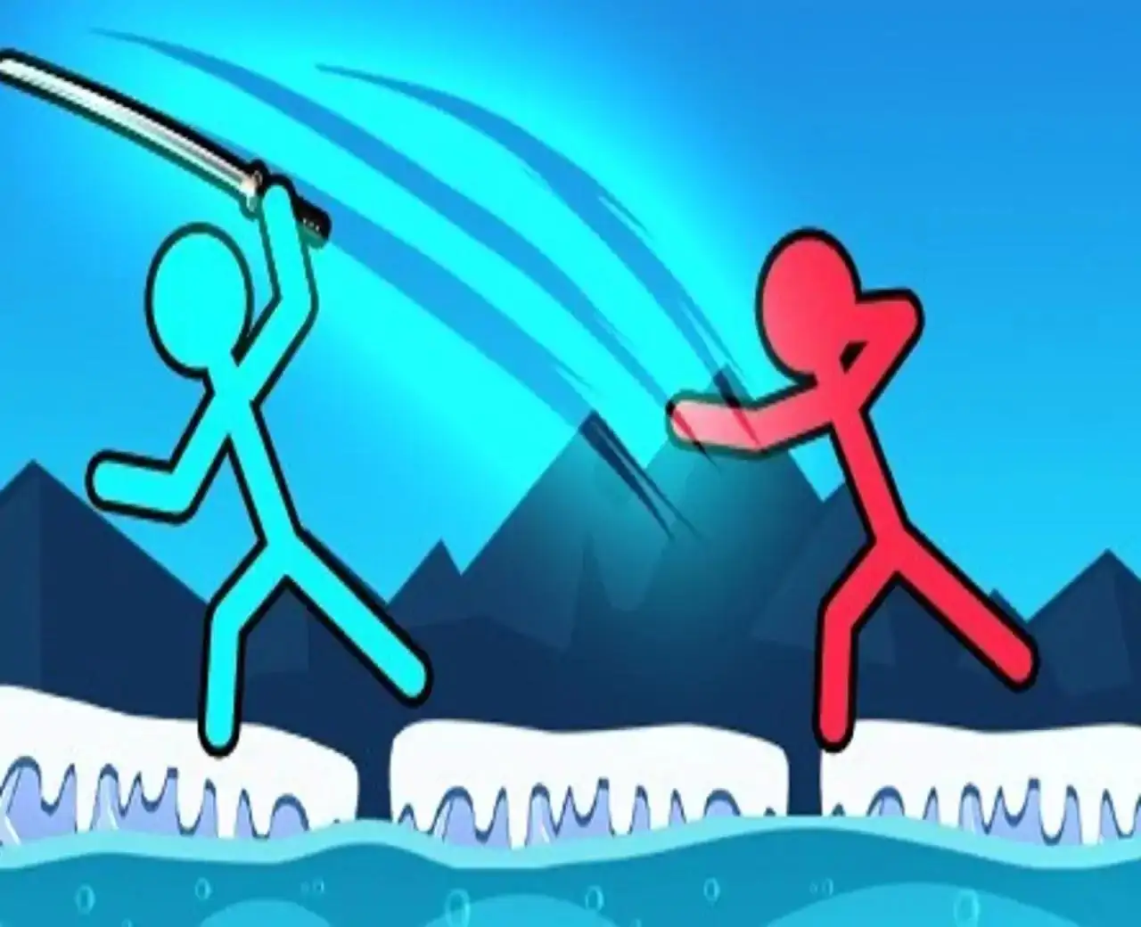 双人决斗火柴人