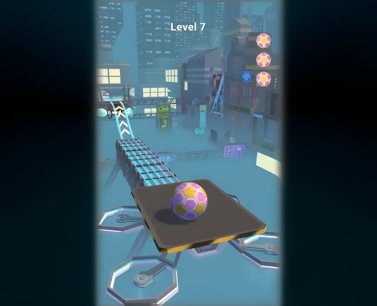 Cyber​​Rolling：球平衡