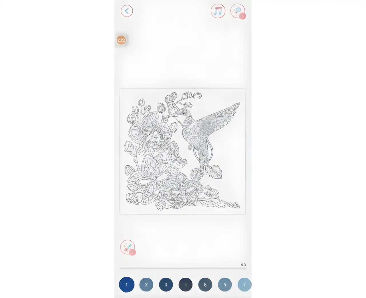 按数字着色–曼陀罗书