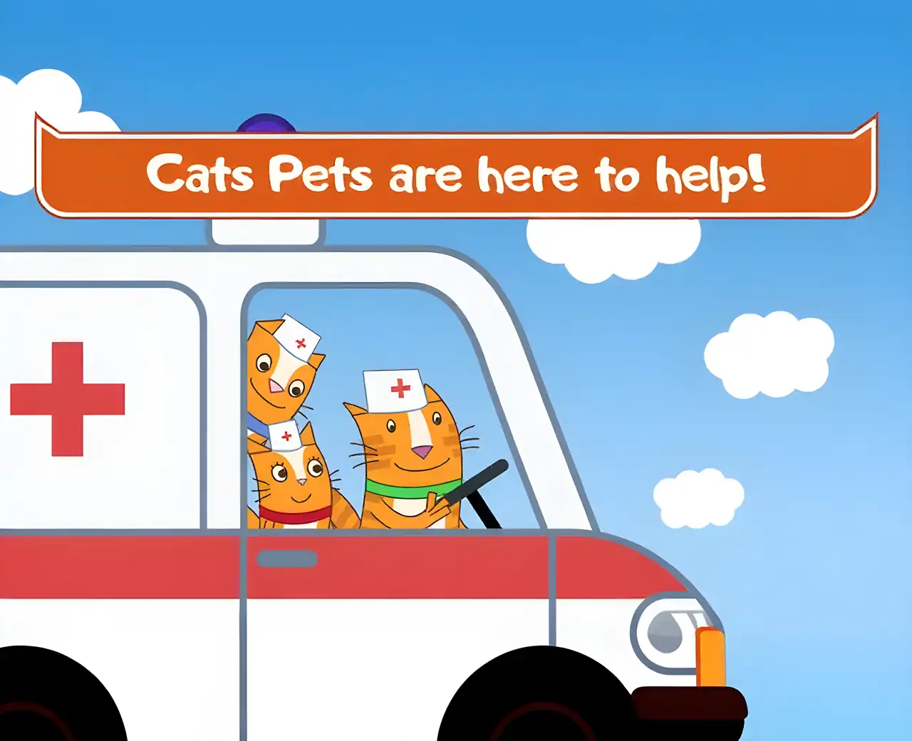 猫宠物:动物医生游戏